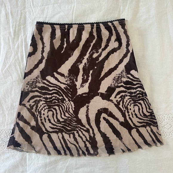 Princess Polly Soul Sister Zebra Skirt - Picture 3 of 6